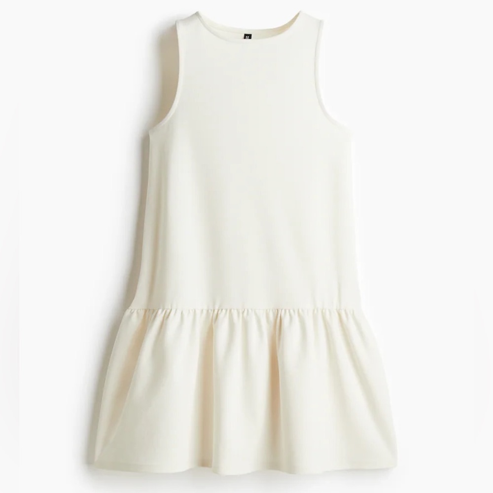 H&M Cream Sleeveless Top
